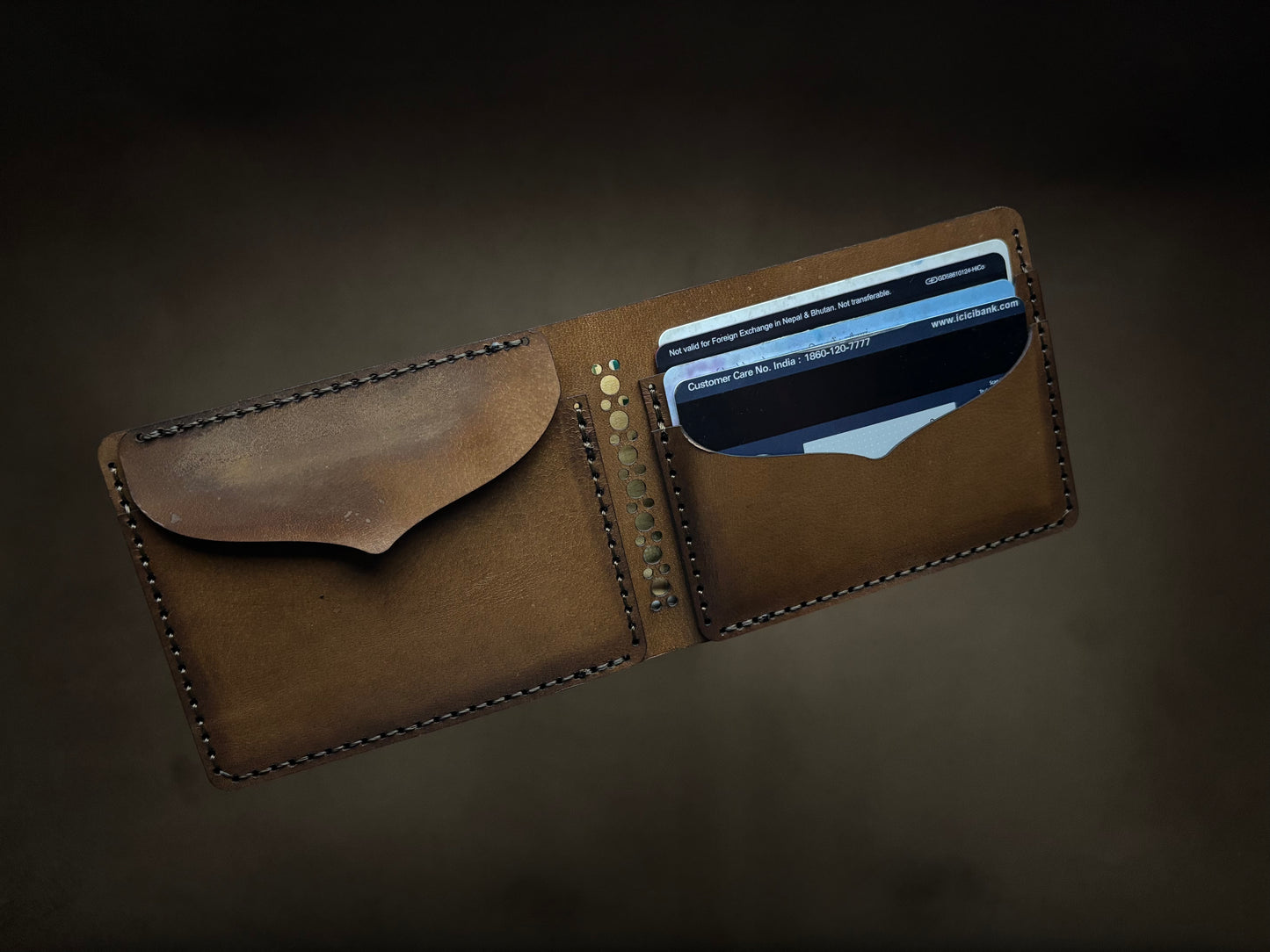 Barney the Wallet in British Tan