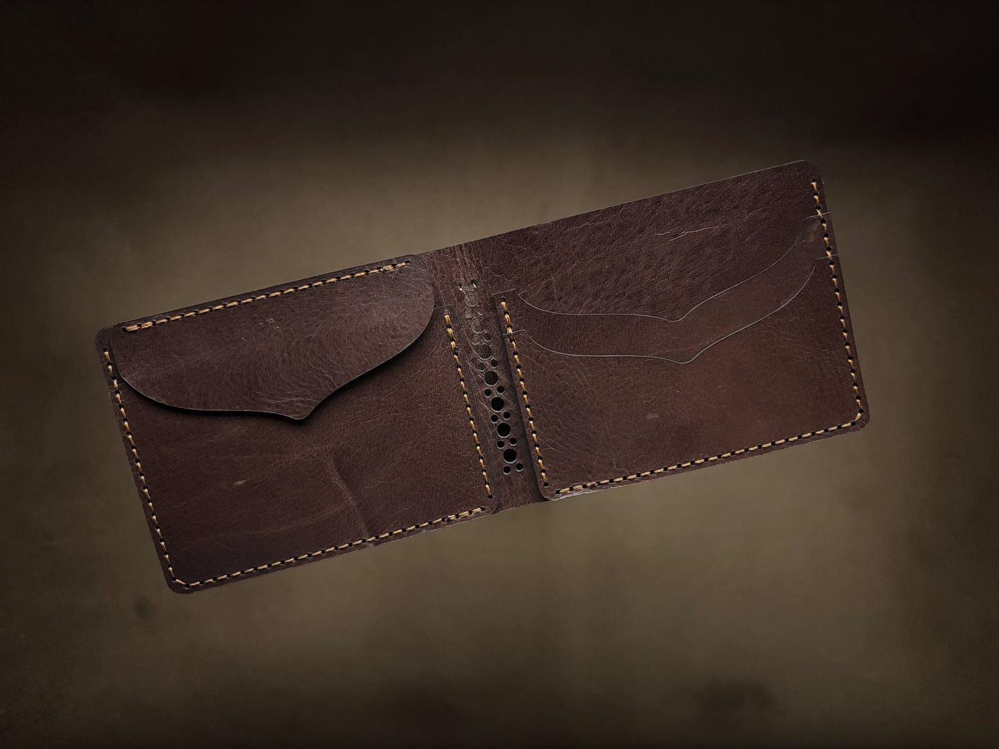 Barney the Wallet in Dark Brown