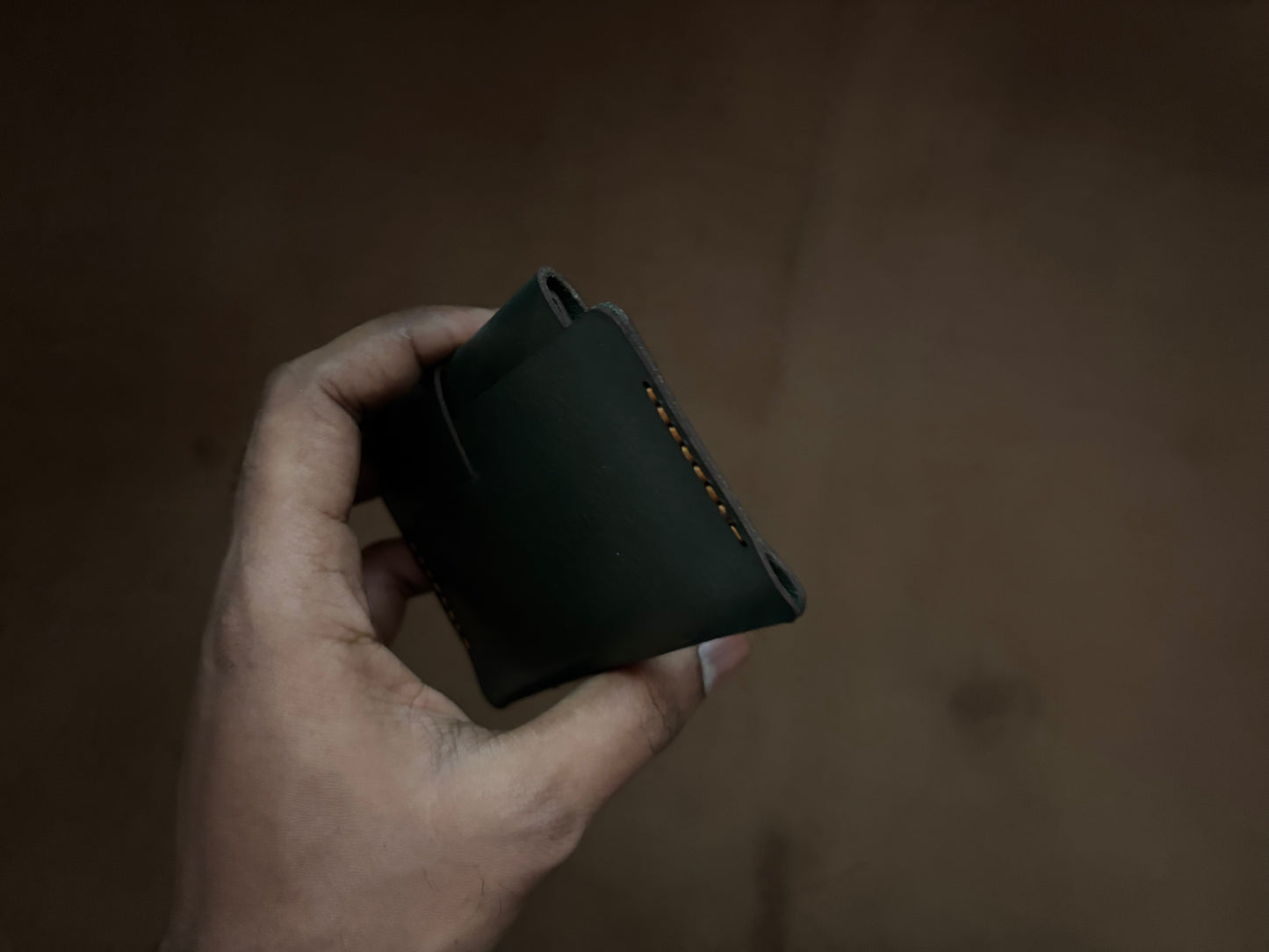The Bond Wallet in Bottle Green