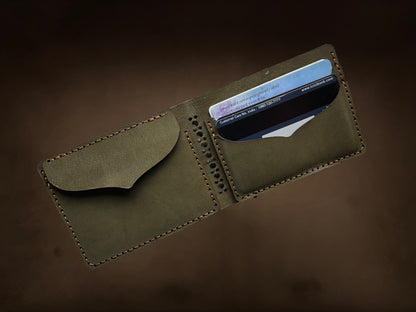 Barney the Wallet in Olive Green