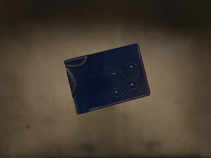 Barney the Wallet in Midnight Blue
