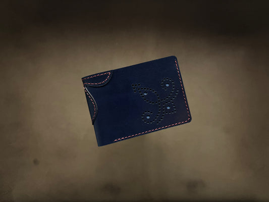 Barney the Wallet in Midnight Blue
