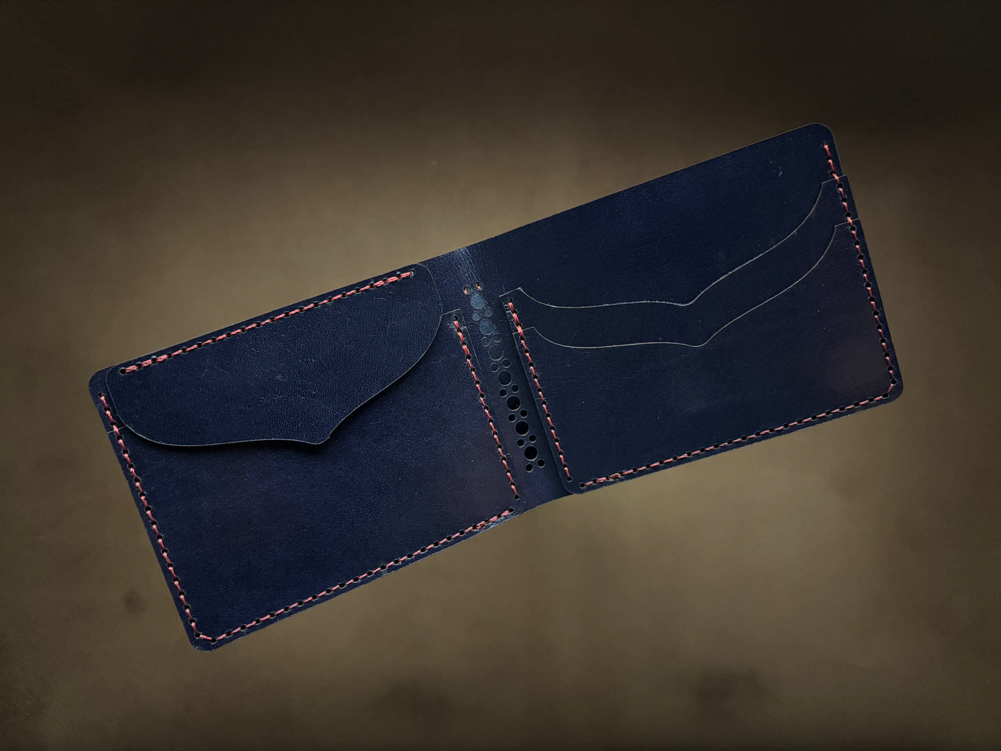 Barney the Wallet in Midnight Blue