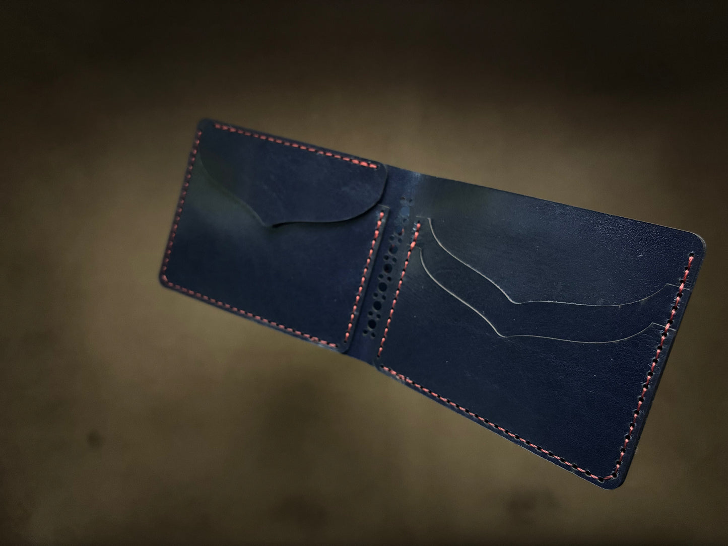 Barney the Wallet in Midnight Blue