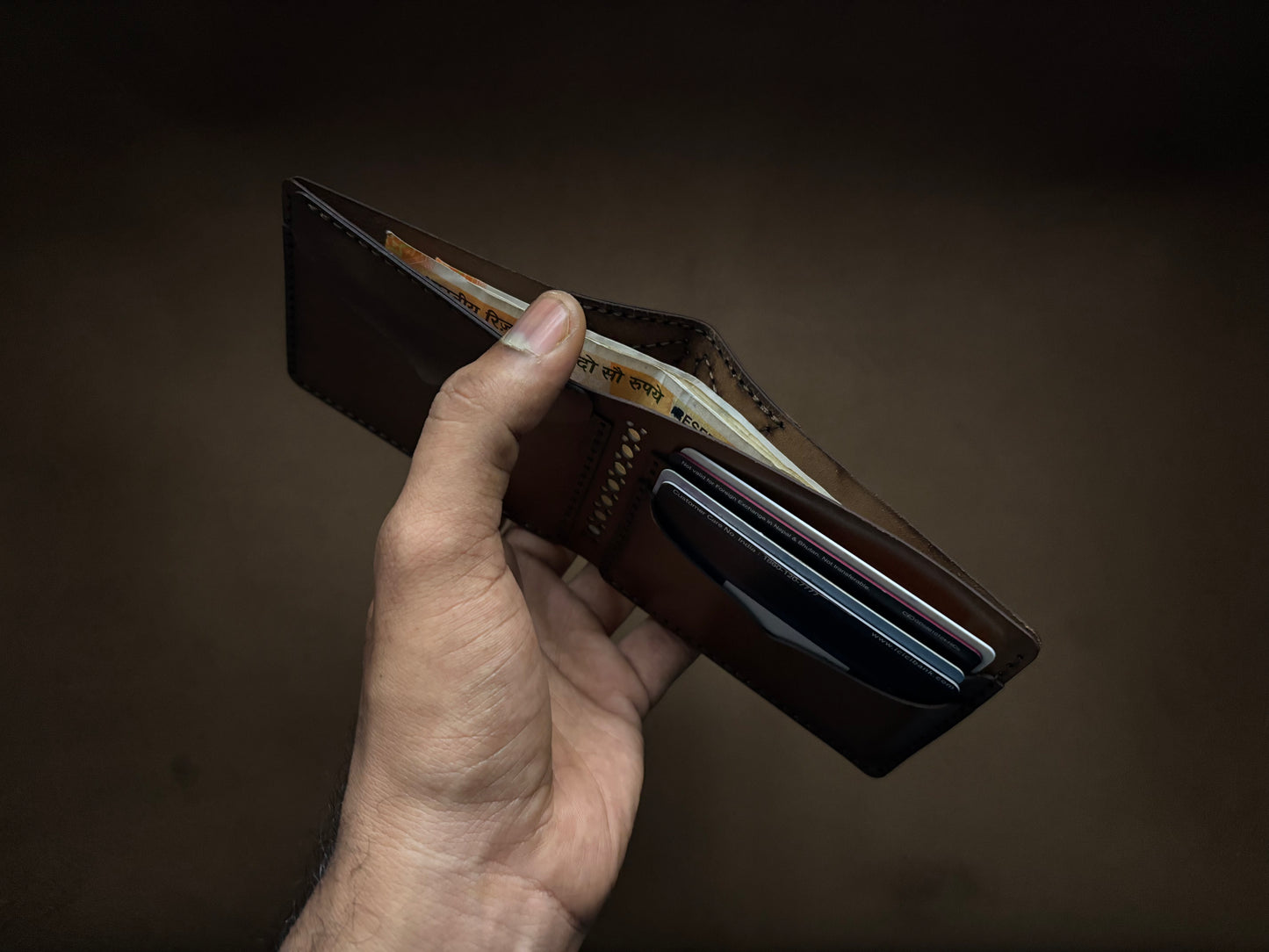 Barney the Wallet in British Tan