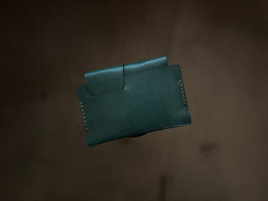 The Bond Wallet in Bottle Green
